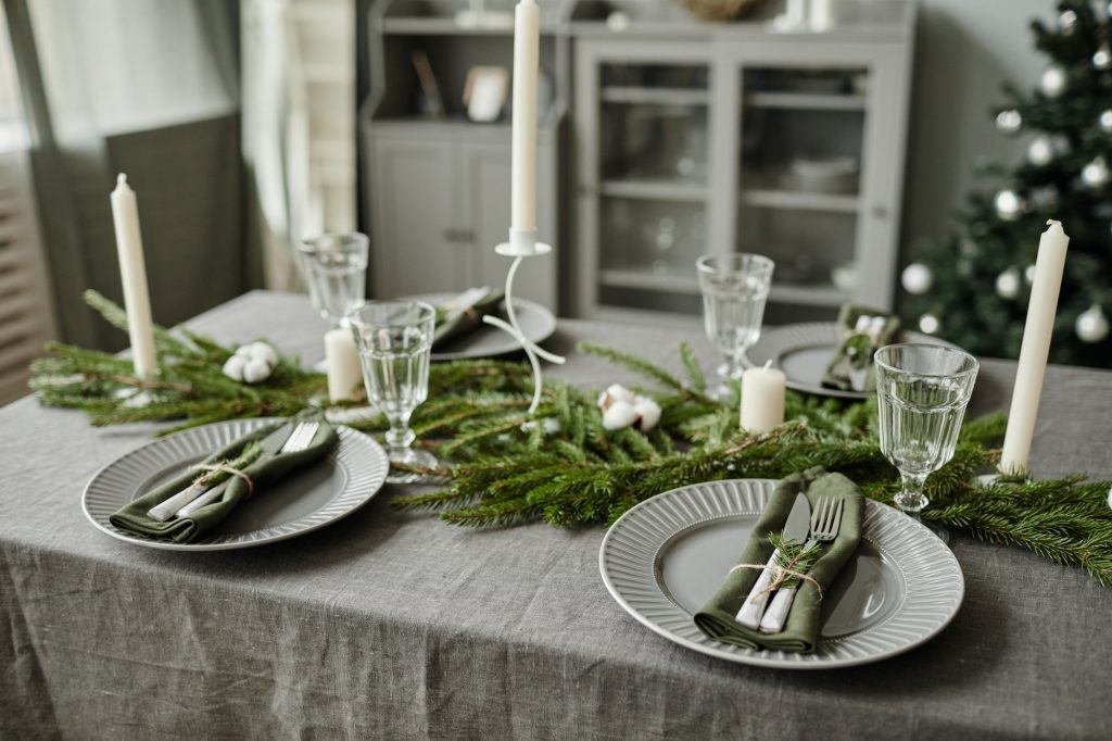 Dining Table on Christmas