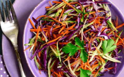 Recette salade détox au chou rouge végétarienne - Derma Jouvence